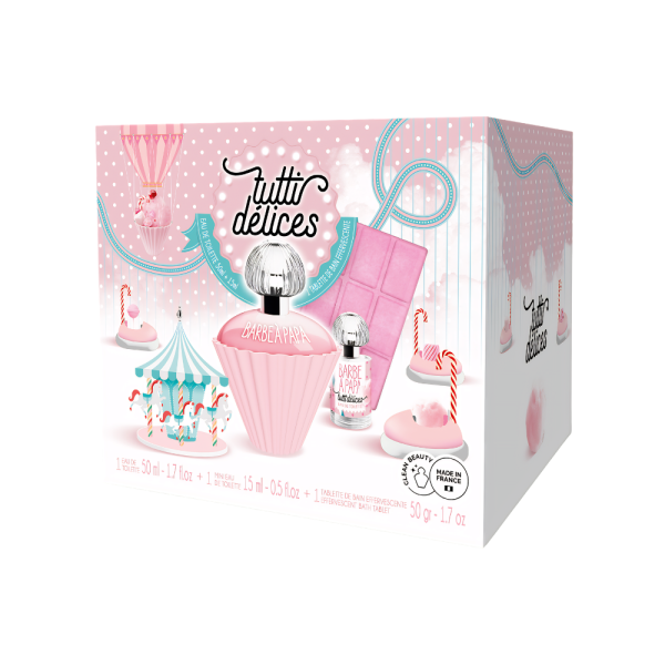 TUTTI DÉLICES BARBE À PAPA GIFT SET