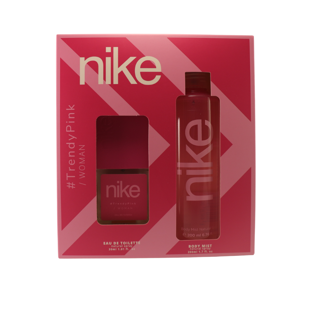 NIKE #TRENDYPINK WOMAN EDT + BODY MIST GIFT SET