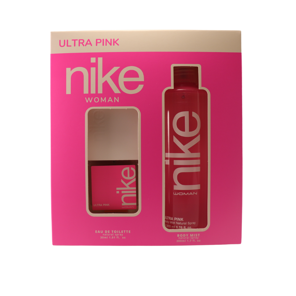NIKE ULTRA PINK WOMAN EDT + BODY MIST GIFT SET