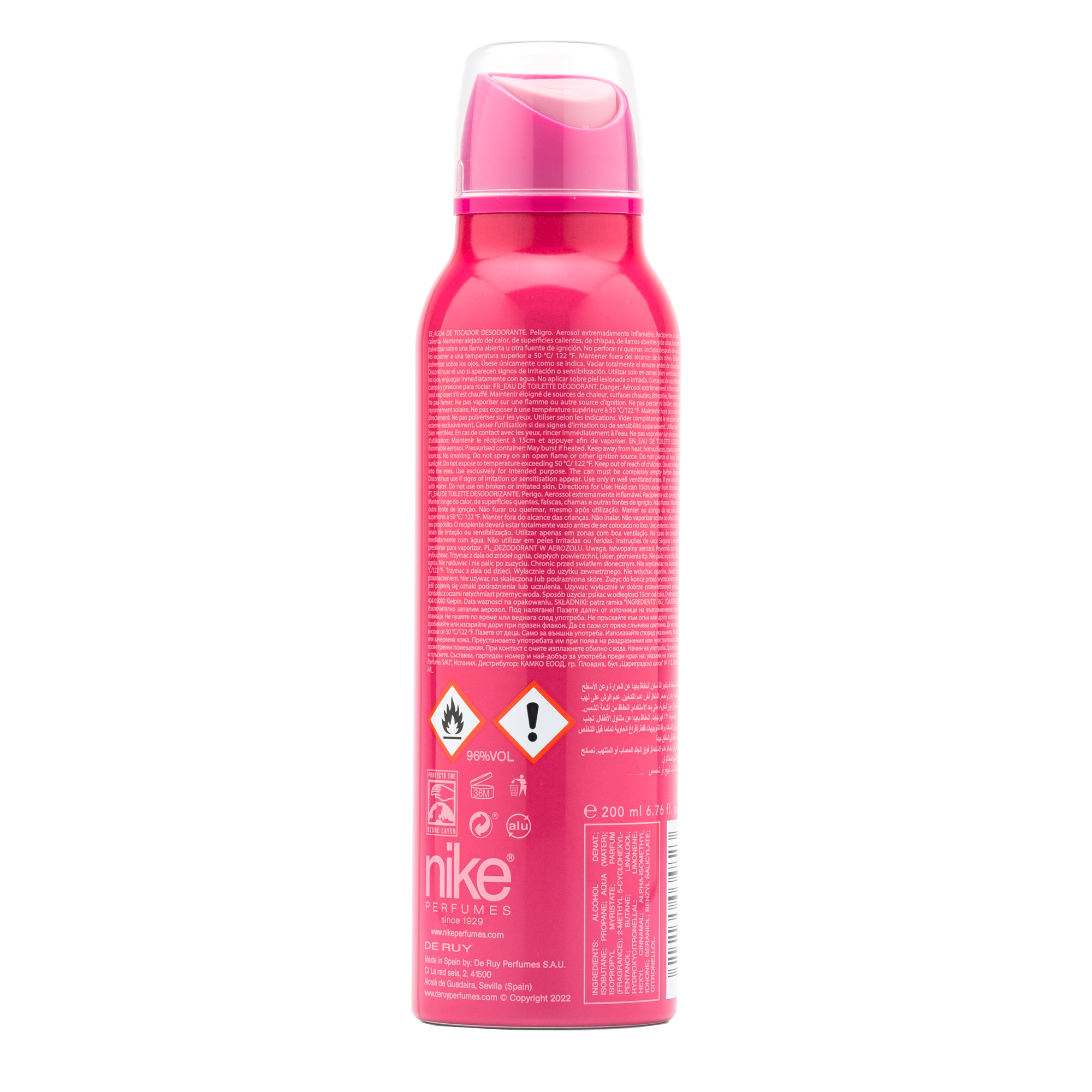 NIKE #TRENDYPINK WOMAN DEO SPRAY 200ml