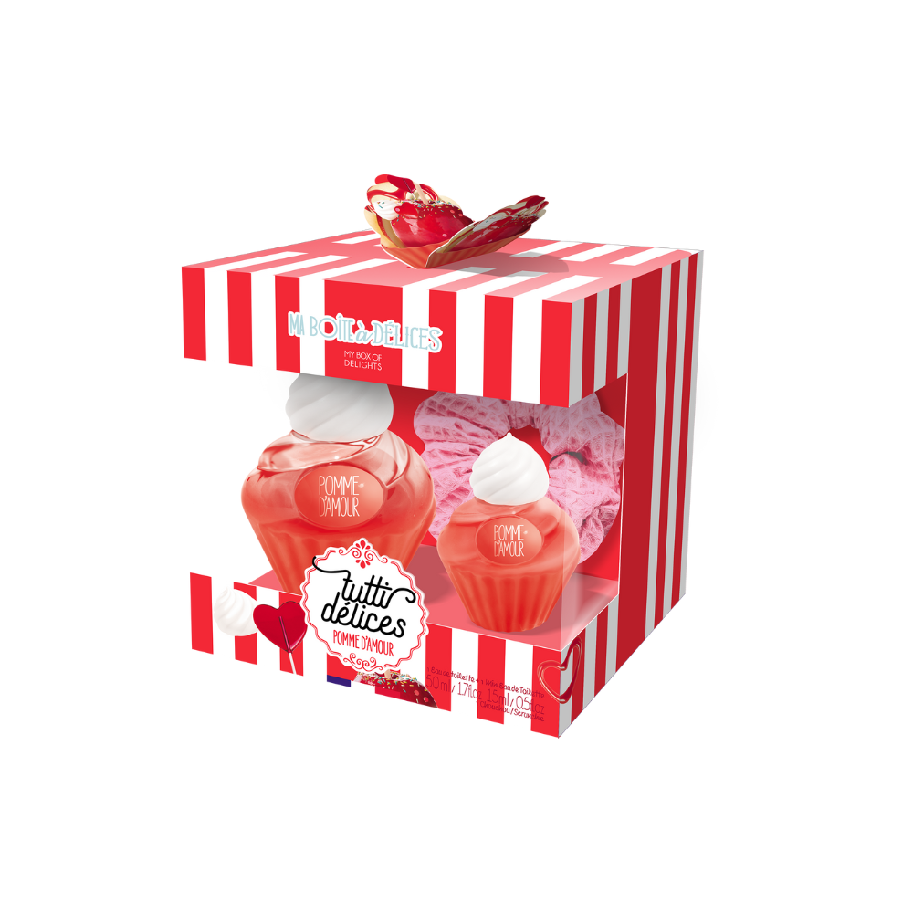 TUTTI DÉLICES POMME D'AMOUR GIFT SET + SCRUNCHIE